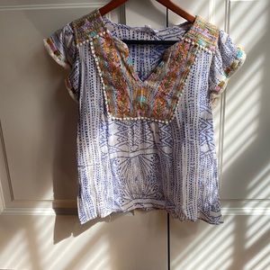 Embroidered Thml short sleeve top